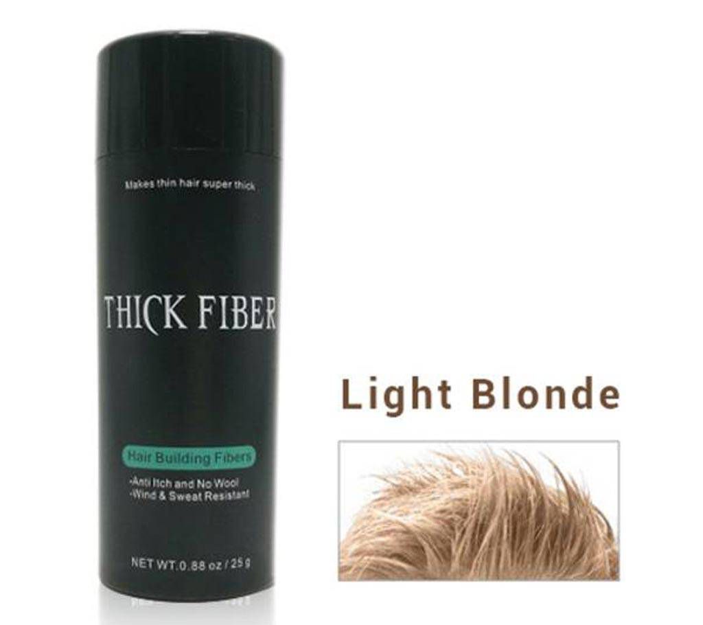 Thick Fiber Hair Building Fibers 25g -Light Blonde