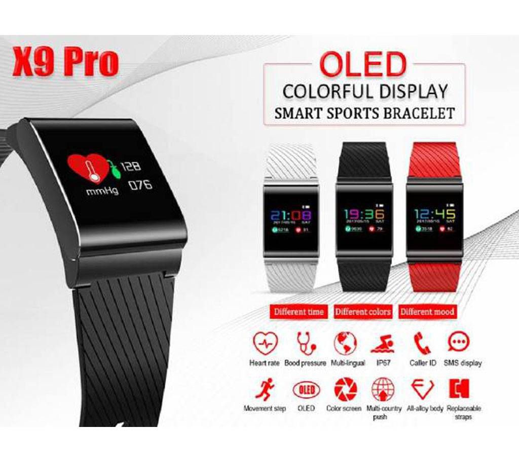 X9 Pro color Touch Screen Blood Pressure Monitor