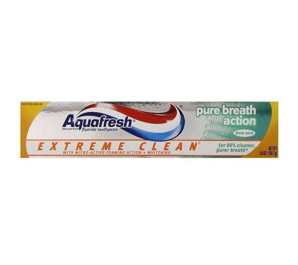 Aquafresh Extreme Clean Pure Breath Action Fluorid