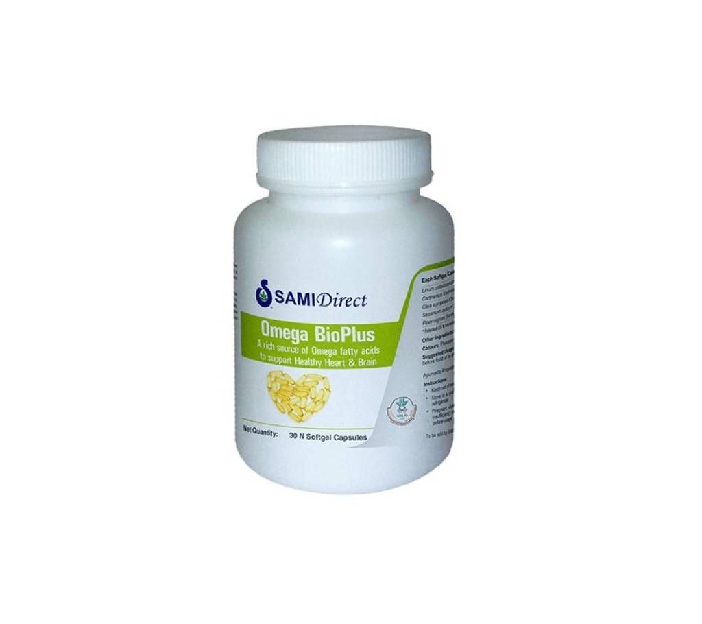Omega Bioplus-30Softgels (India)