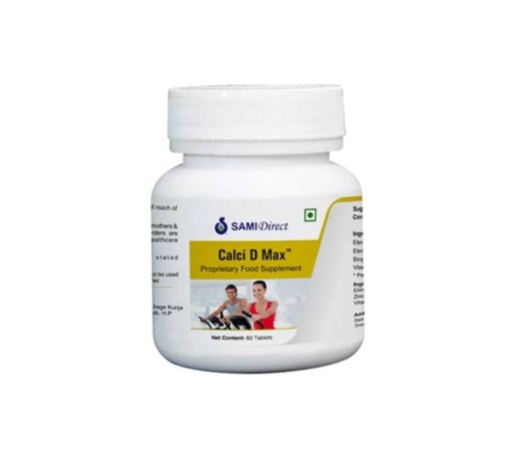 Calci D Max - 60 Tabs -  India 
