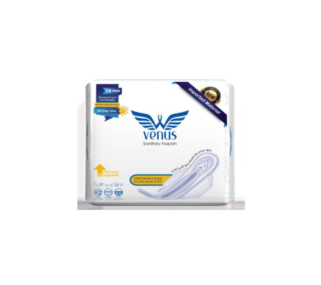 Venus Sanitary Napkins (Famous ) 10 pads 
