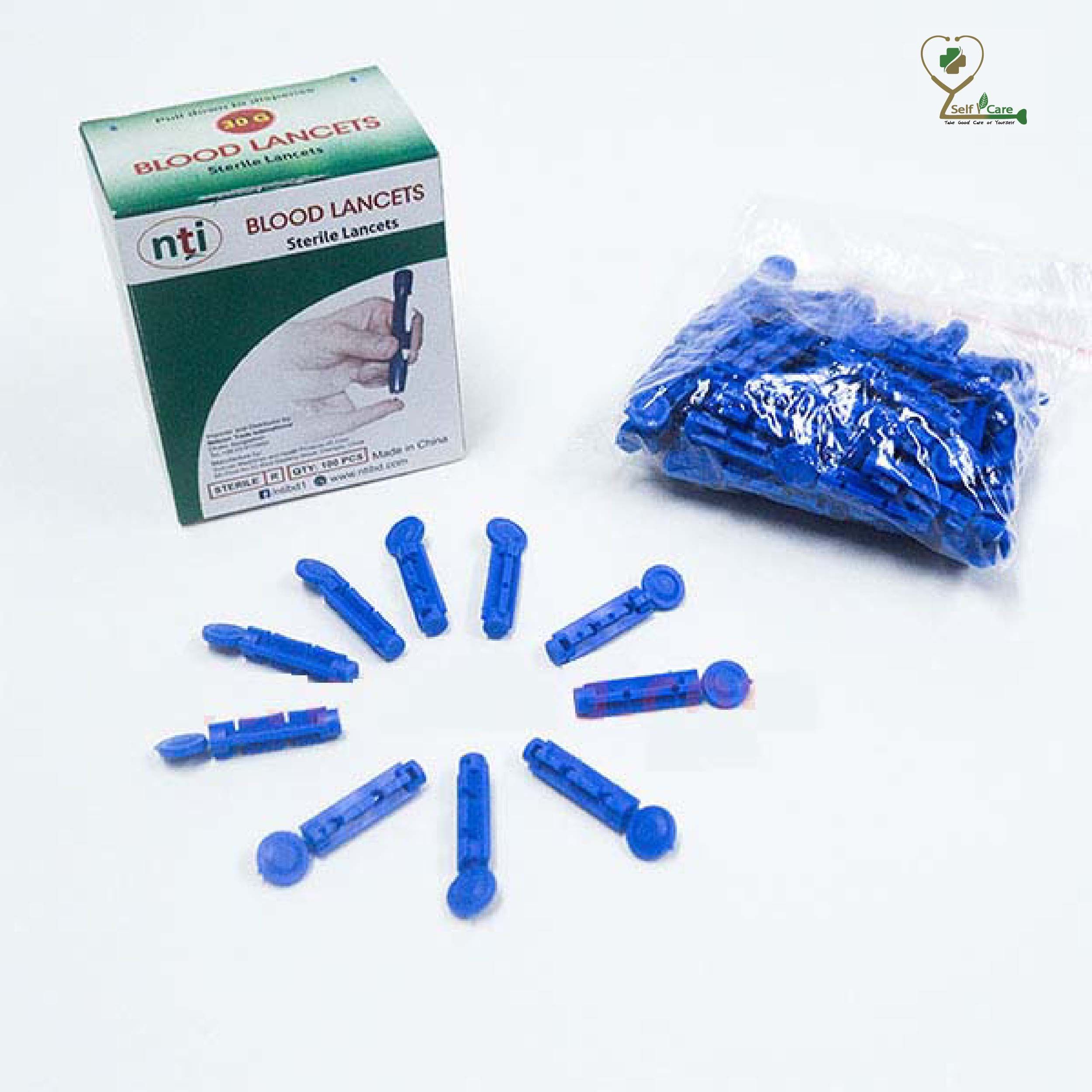 NTI Blood Twist Blood Lancet -100 Pcs in a Box