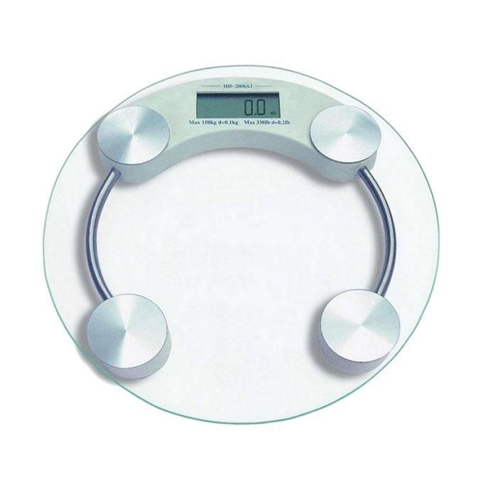 Digital weighing scale round shape