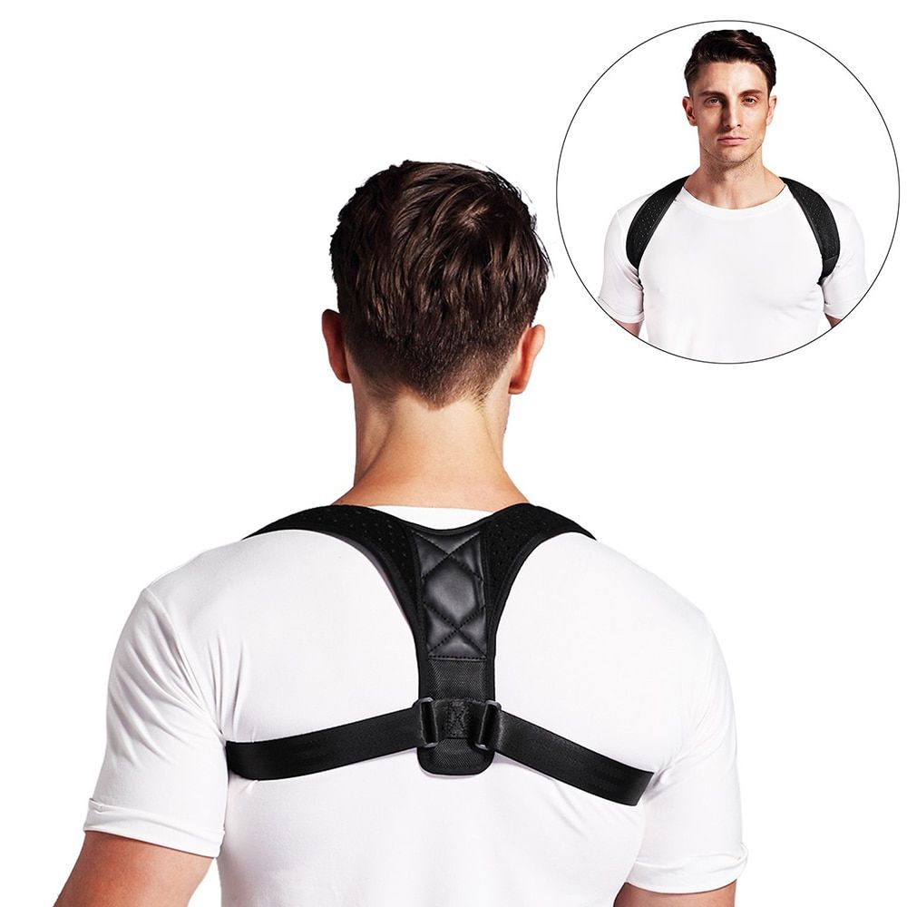 Adjustable Brace Support Belt Back Posture Corrector Clavicle Spine Back Shoulder Lumbar Posture Correction