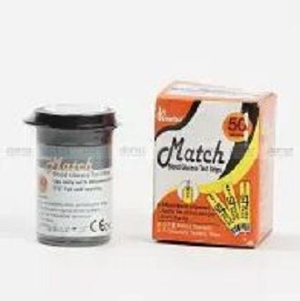Ok Match Meter Strips 50 Pcs 1 Box