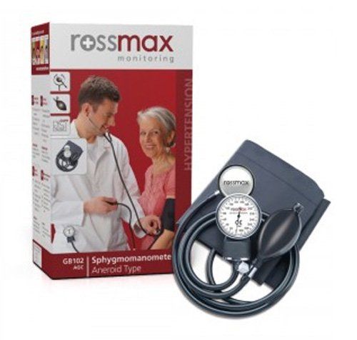 Rossmax GB102 Aneroid Blood Pressure Monitor (Black)