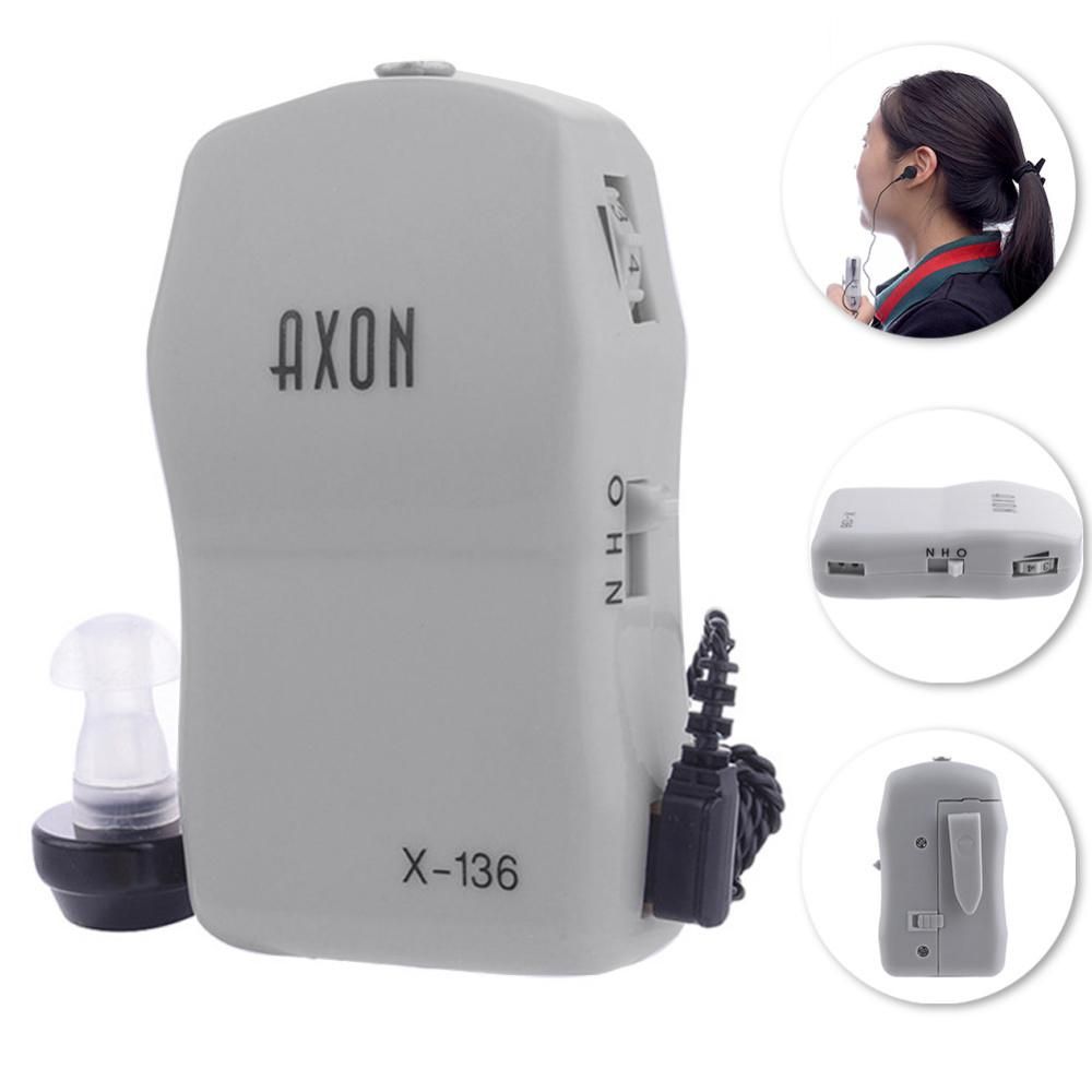 Axon X-136 পকেট টাইপ হিয়ারিং এইড সাউন্ড অ্যাম্প্লিফায়ার
