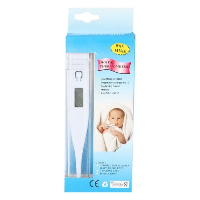 Digital Thermometer - White
