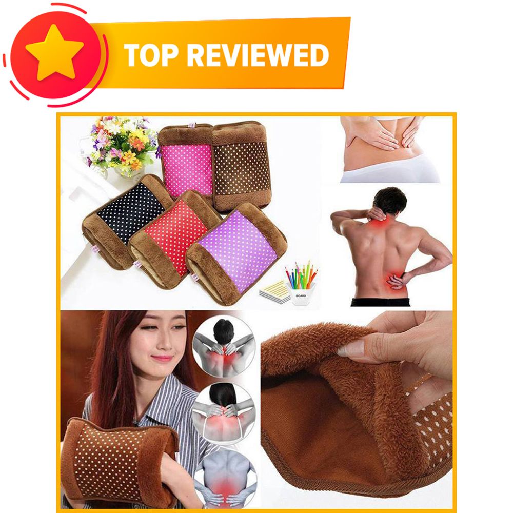 Electric Hot Water Bag With Febric Cover & With Liquid