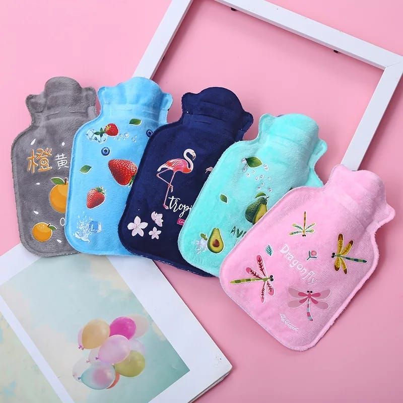 1pc Mini Hot Water Bag with Soft Cotton Mini