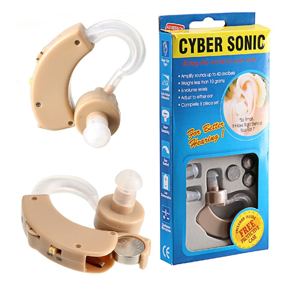 Cyber Sonic Hearing Aid with free battery for Better Hearing/ Elderly Hearing Device