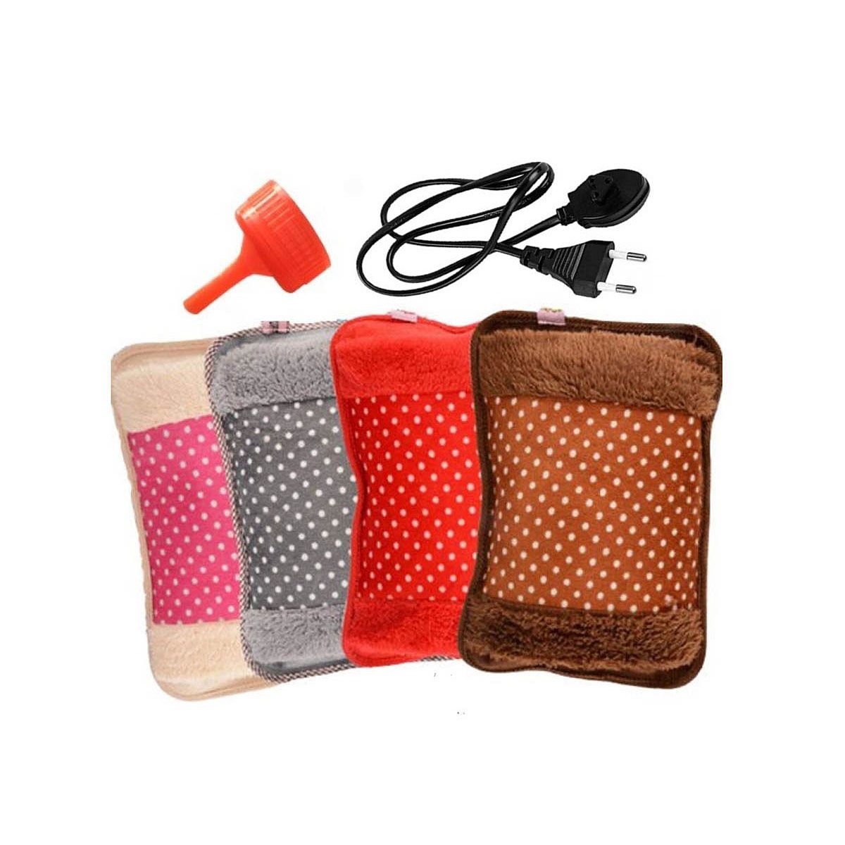 Electric Hot Water Bag pain remover - Multicolour