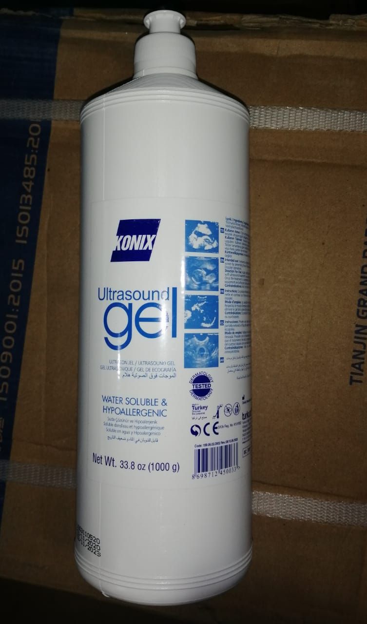 Konix Ultrasound Gel 1000ml ultrasound gel