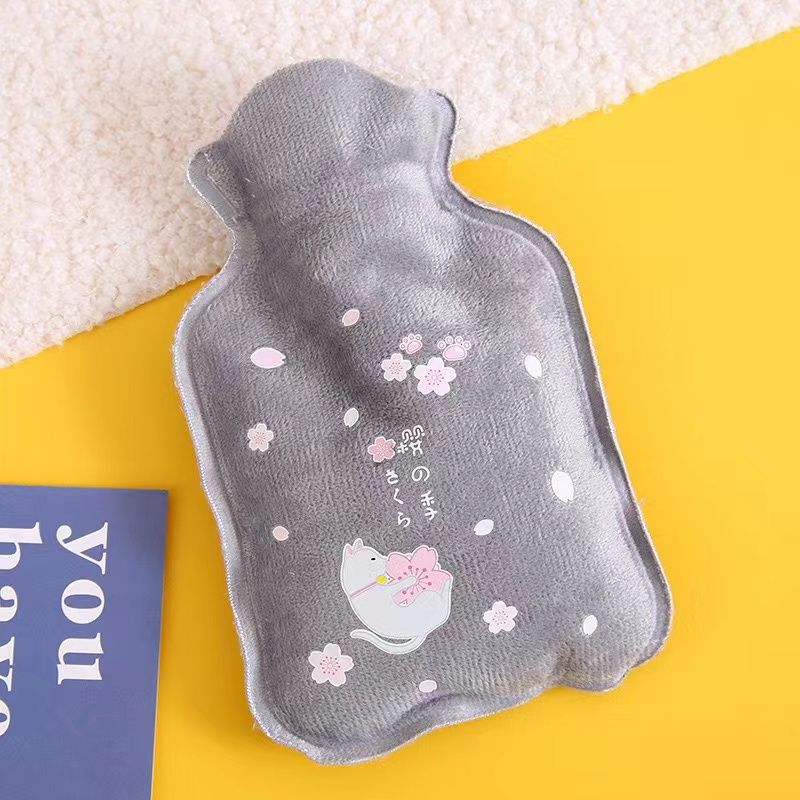 1Pc Hot Water Bottles Portable Hand Warmer Cartoon Hand Warm Water Bottle Mini Hot Water Bottles - Hot Water Bag