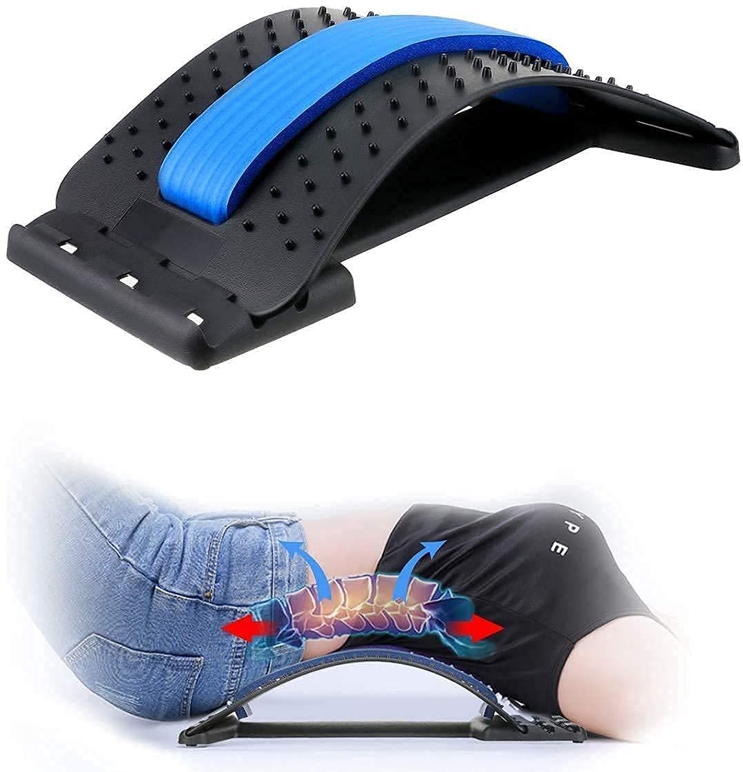 Back Massage Magic Stretcher Back Support Lumbar Spine Massager Relaxation Spine Pain Fitness Tools