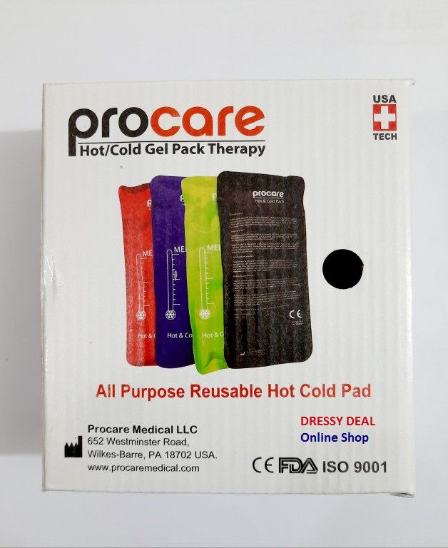 Procare Hot and Cold Gel Pack Therapy Bag for pain relief