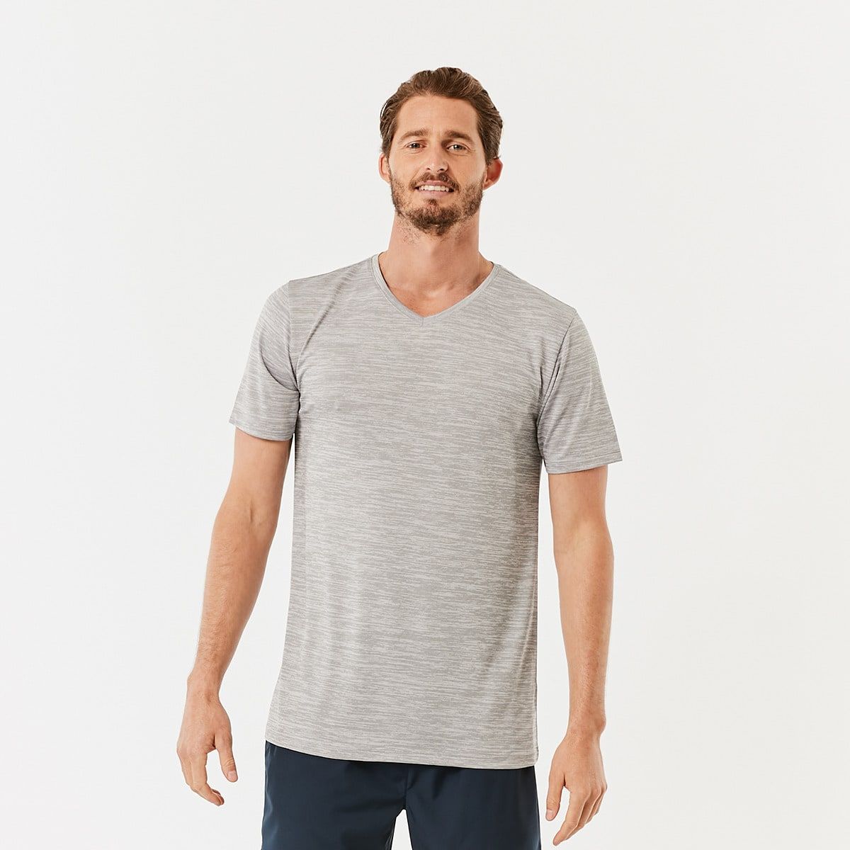 Active Mens V Neck Tee