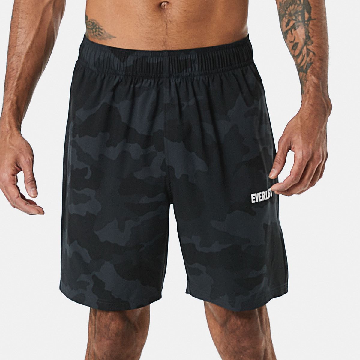 Active Everlast Mens Camo Woven Shorts