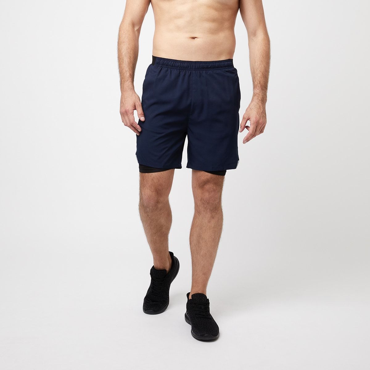 Active Mens Dual Layer Shorts