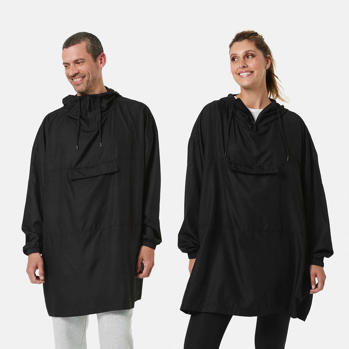Active Mens Packable Poncho