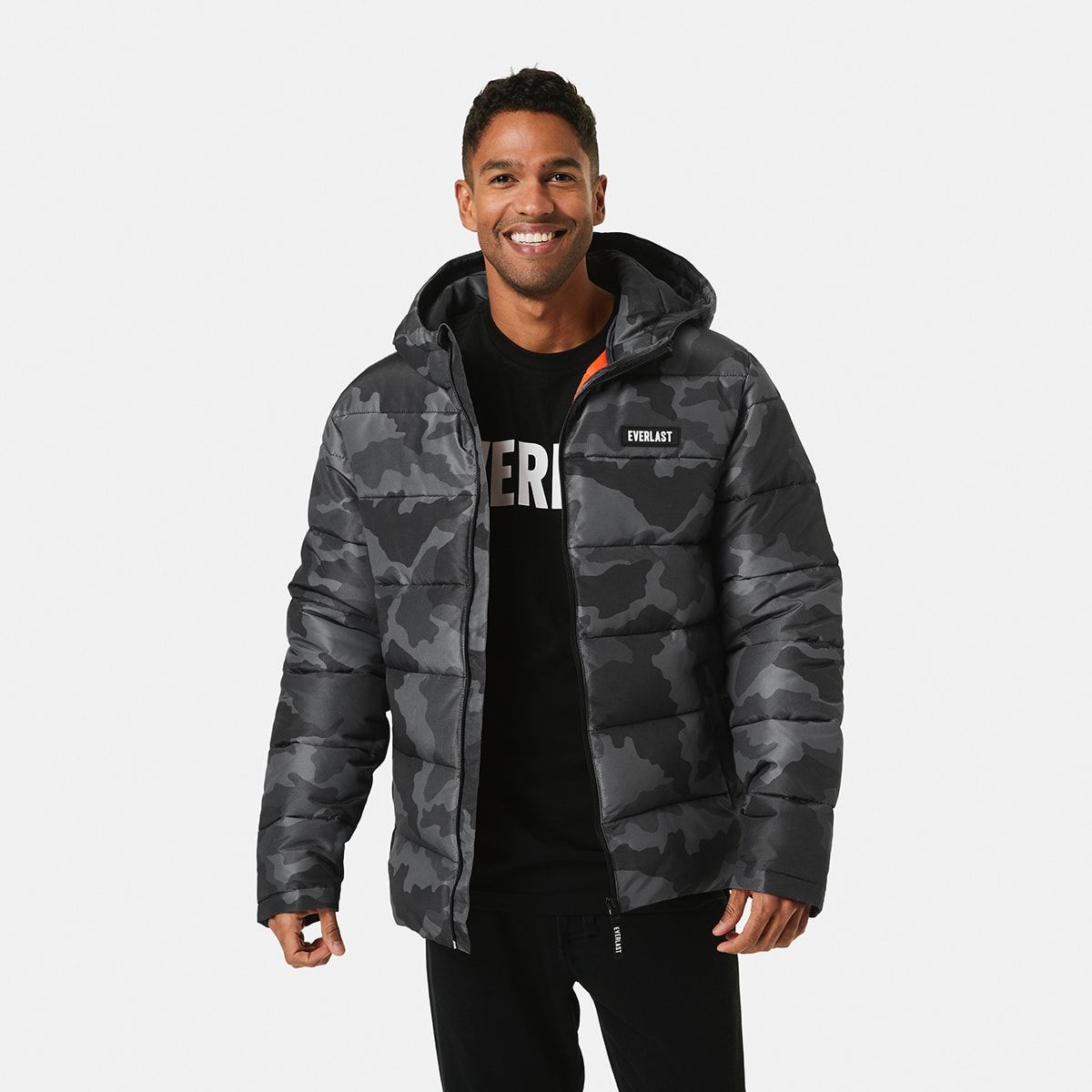 Active Everlast Mens Outdoor Puffer Jacket