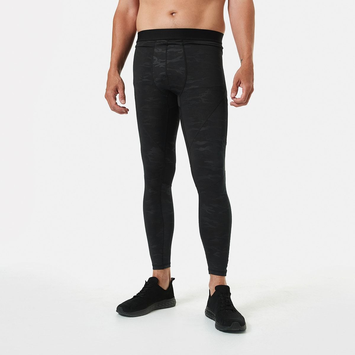 Active Mens Printed Training Tights