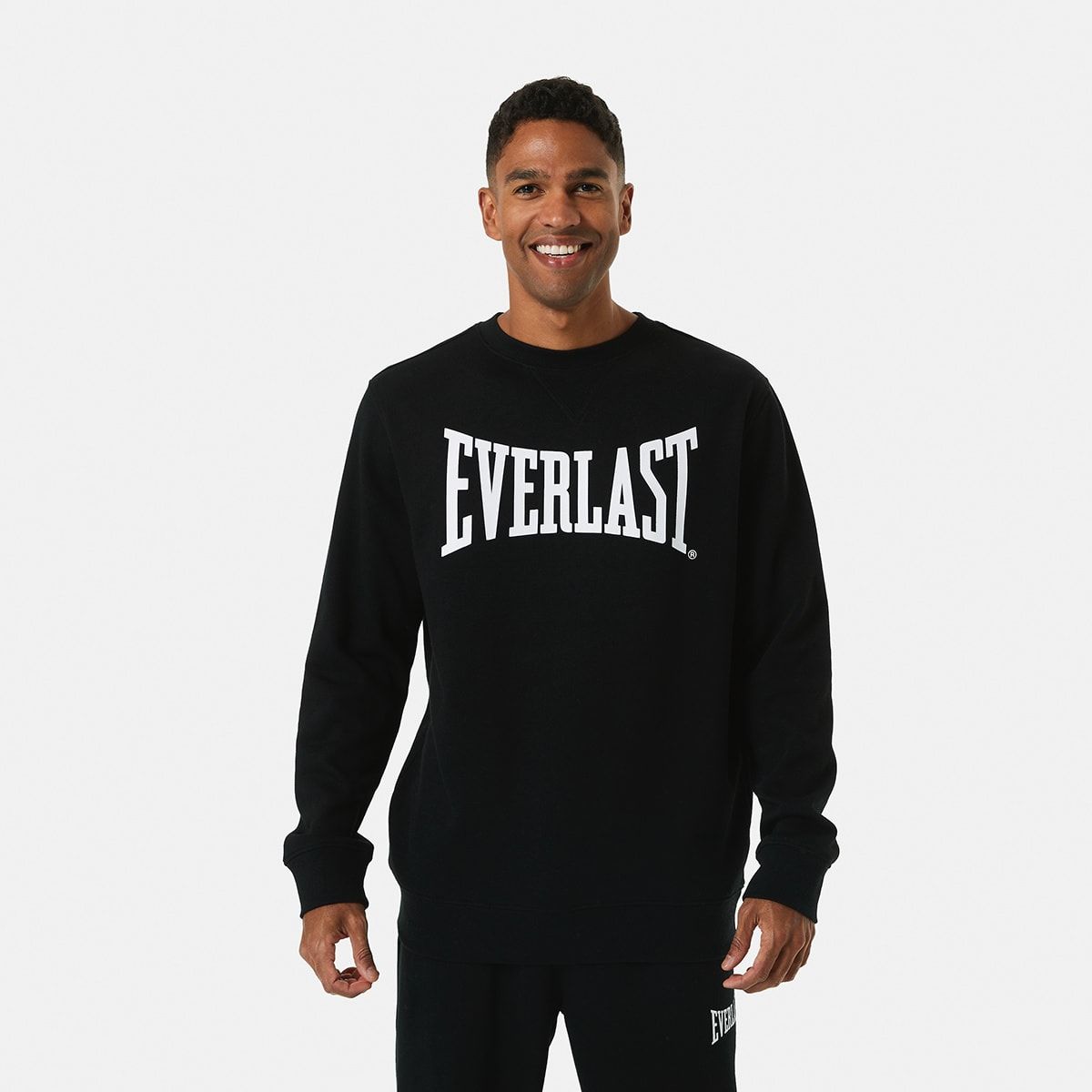 Active Everlast Mens Crew Neck Pullover Sweatshirt