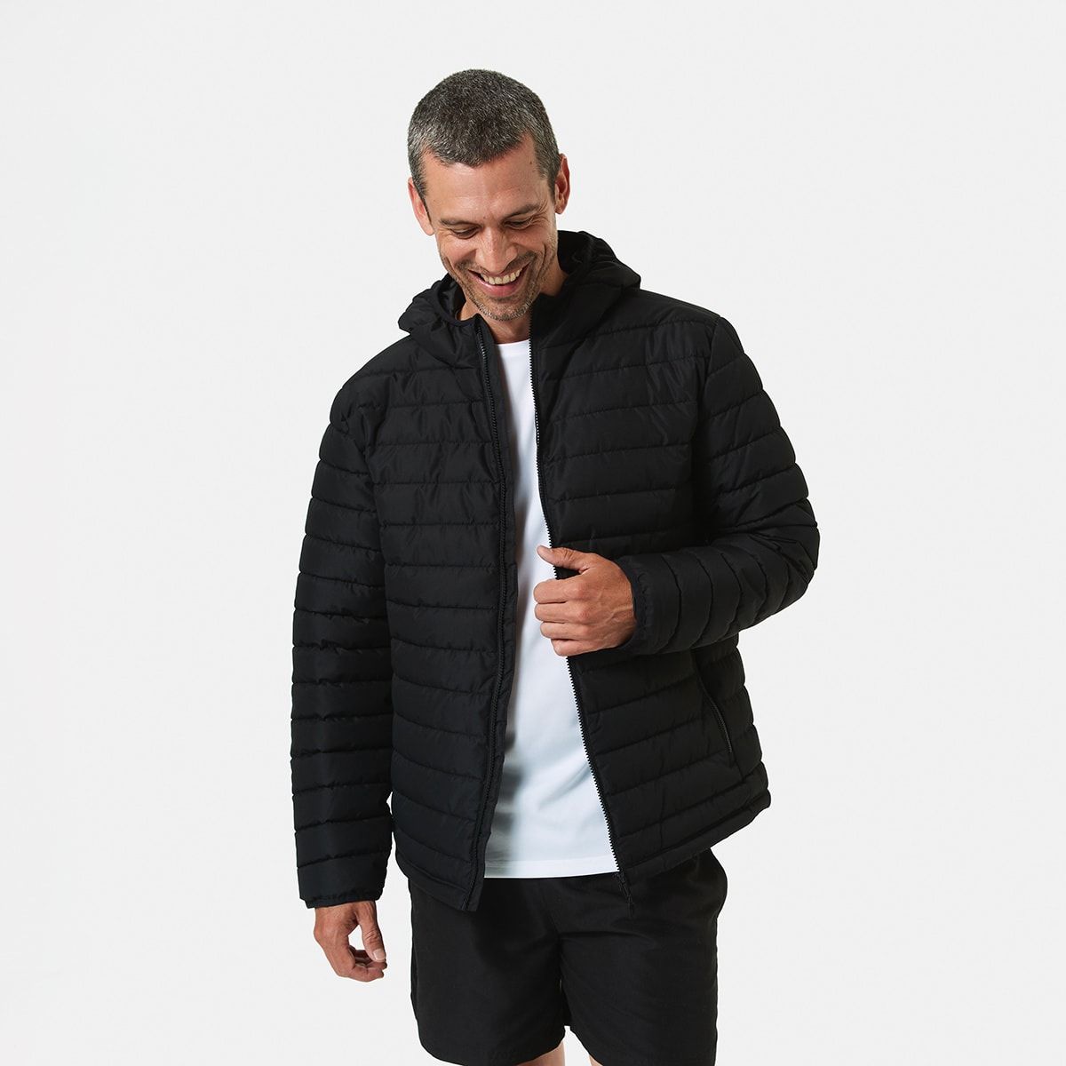Active Mens Outdoor Puffer Jacket