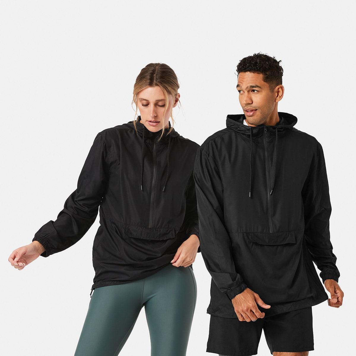 Active Unisex Packable Rain Anorak