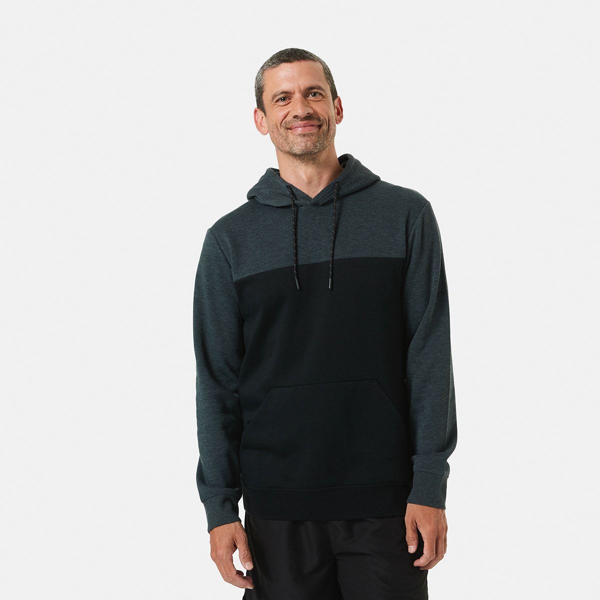 Active Mens Colour Block Hoodie