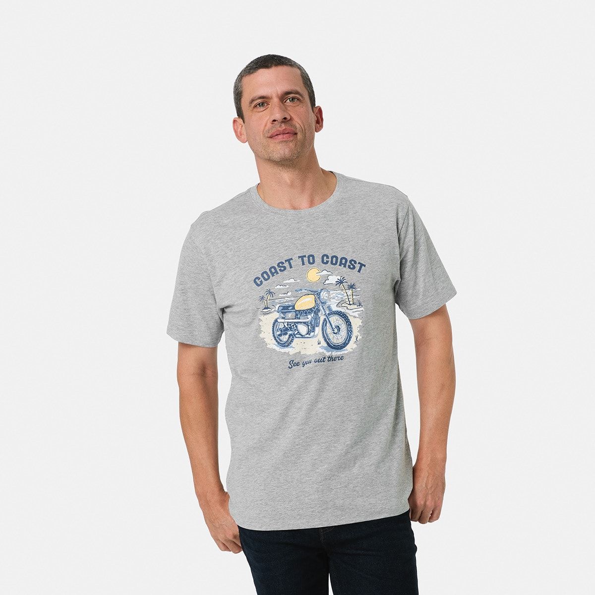 Retro Print T-shirt