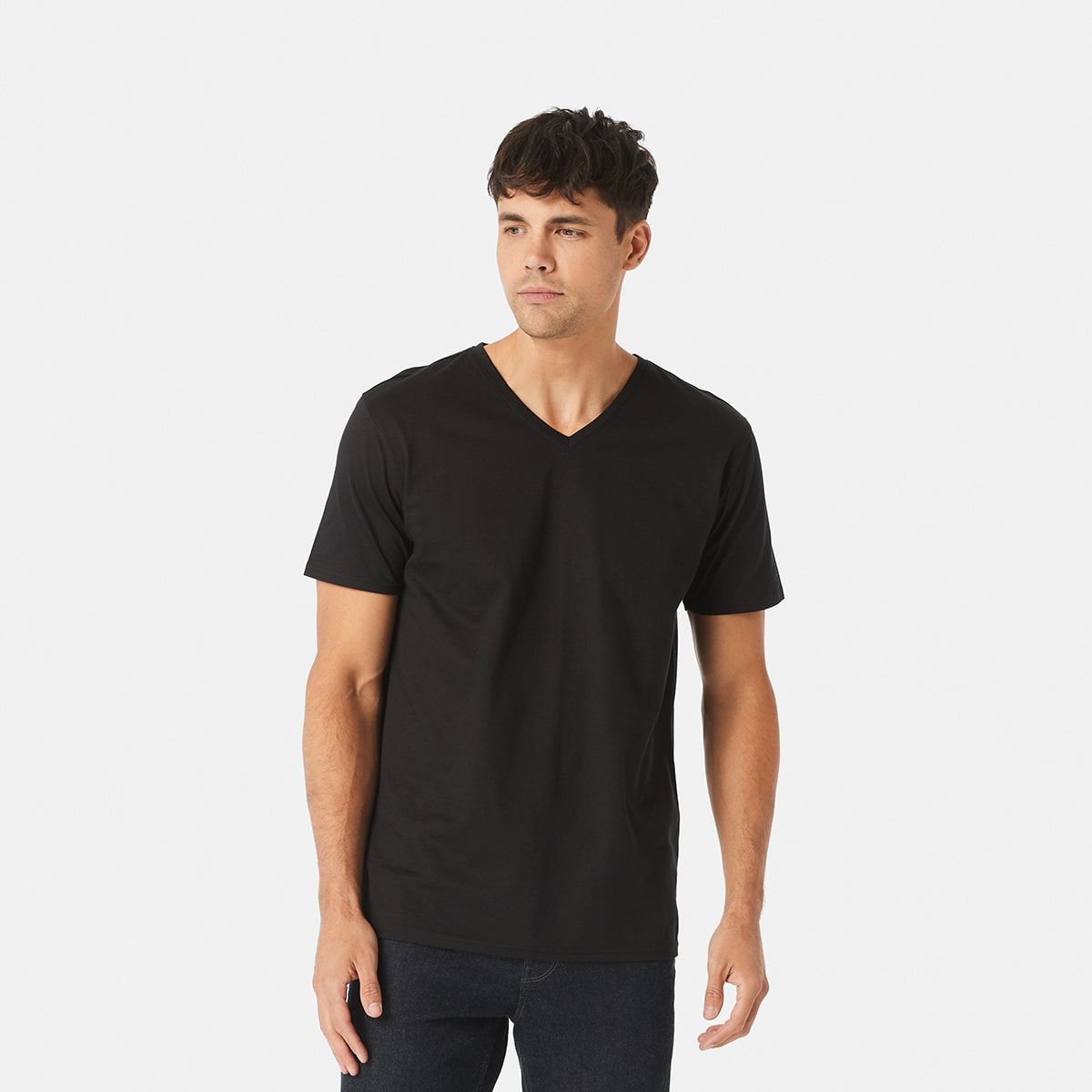 Australian Cotton V-neck T-shirt