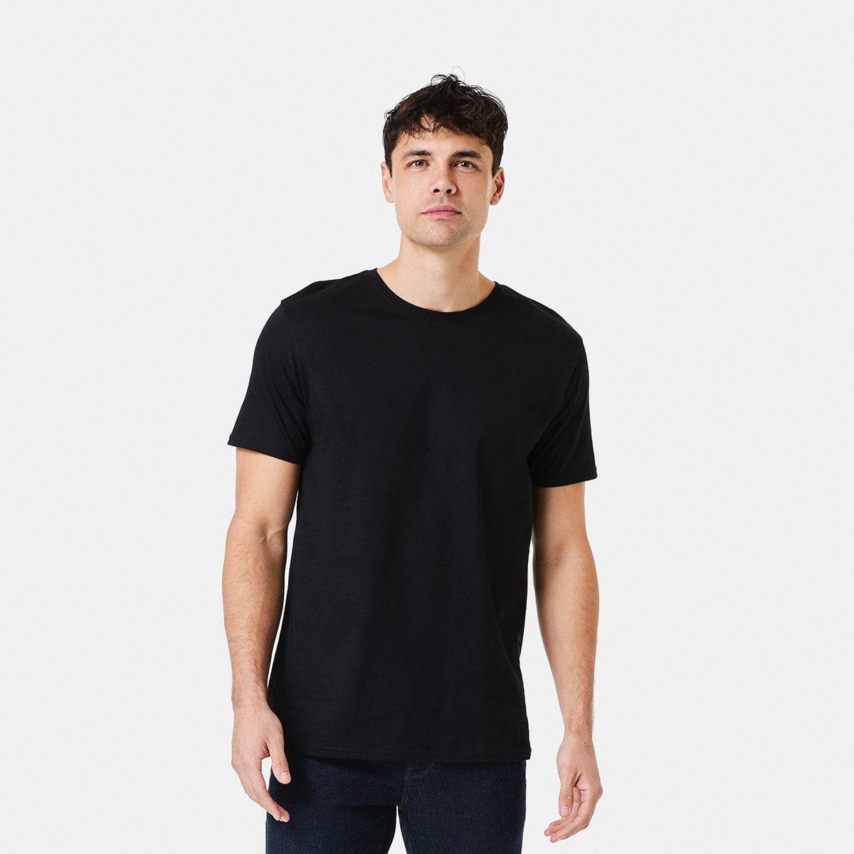 Plain Crew Neck Tee