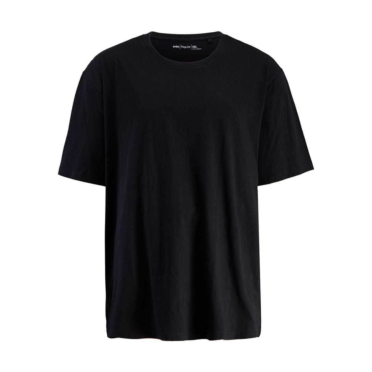 Men's Larger Size Basic Short Sleeve Tee