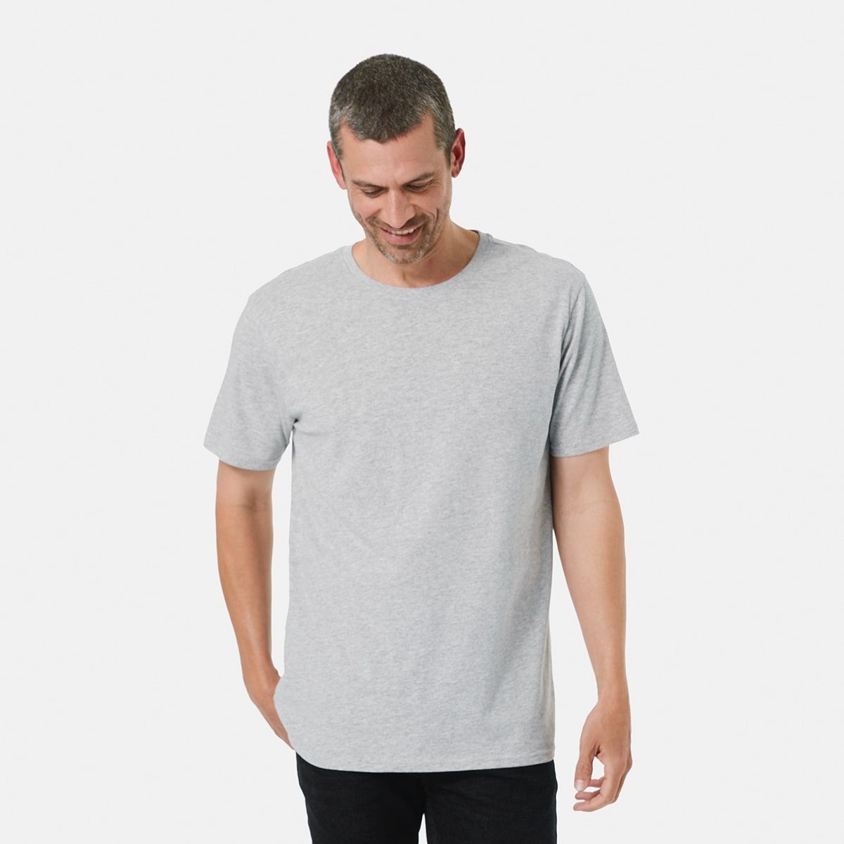 Plain Crew Neck T-shirt