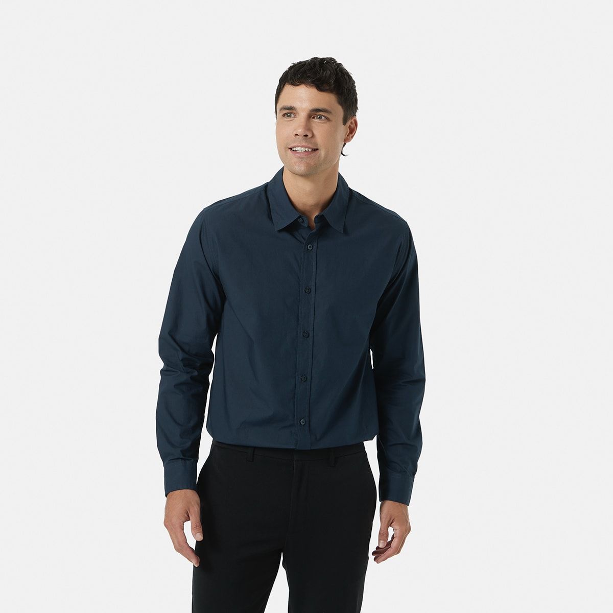 Long Sleeve Poplin Shirt