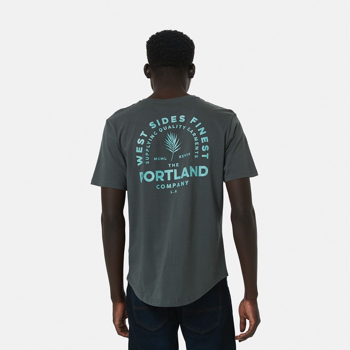Curved Hem T-shirt