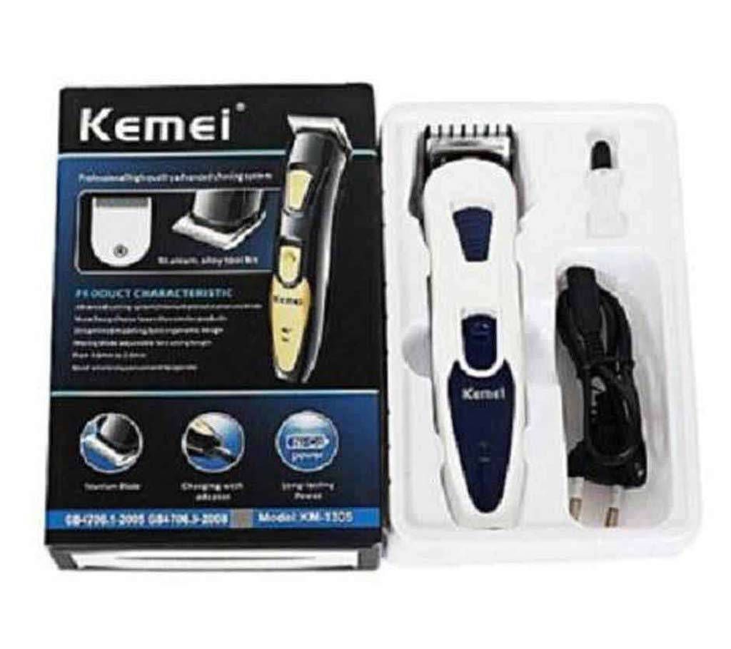 KM-631 Kemei Rechargeable Beard Trimmer Hair Clipper For Men  