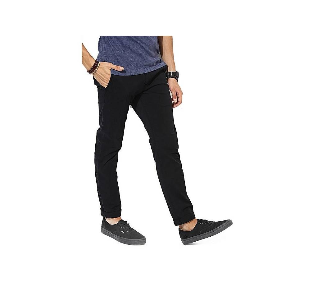 Black Gabardine Pant