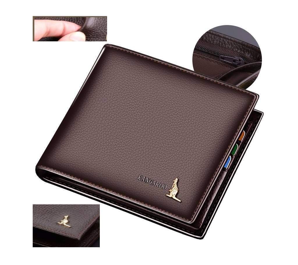 Kangaro Pure Leather Regular Shape Wallet