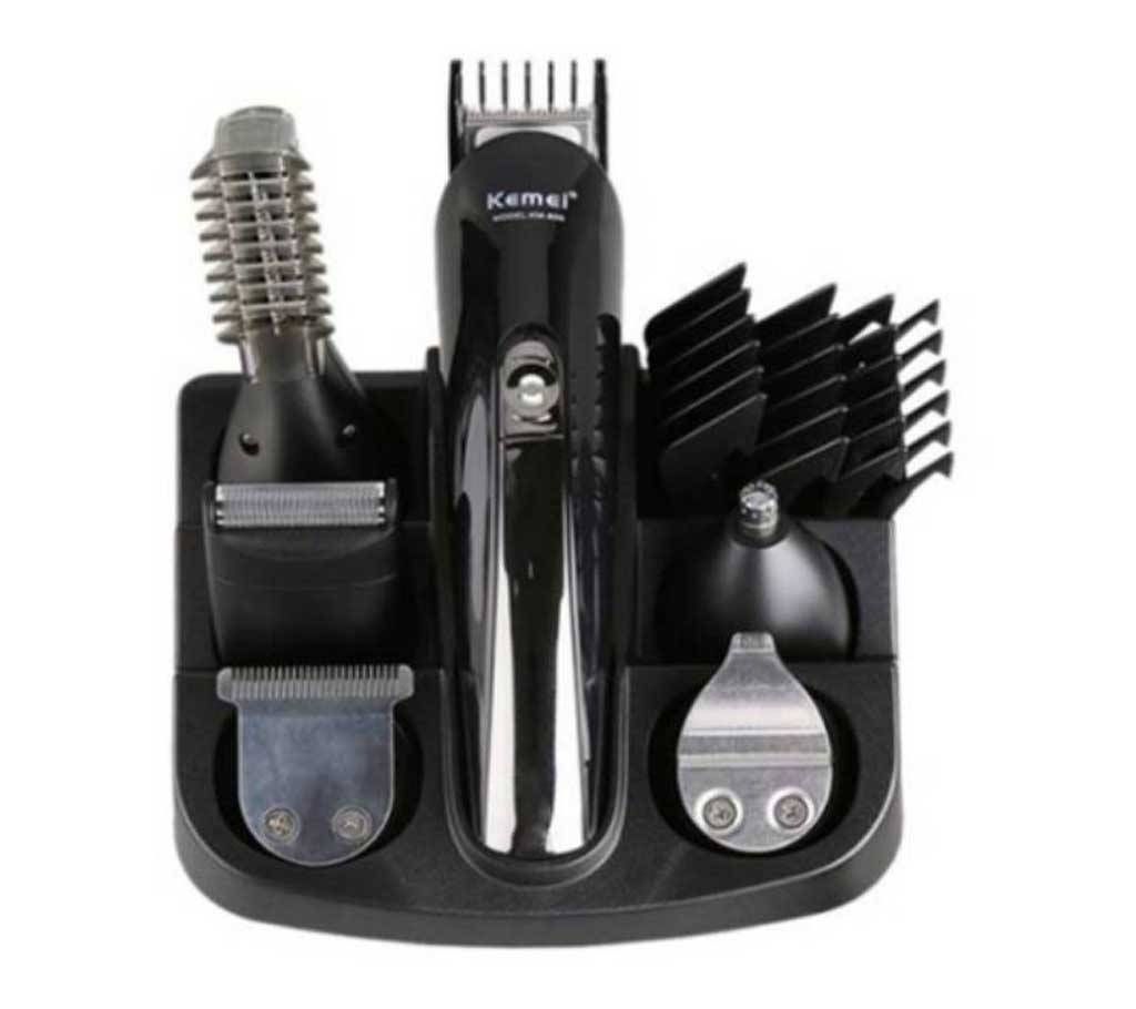 Kemei KM-600 Electric Professional Hair Clipper and Shaver - Black