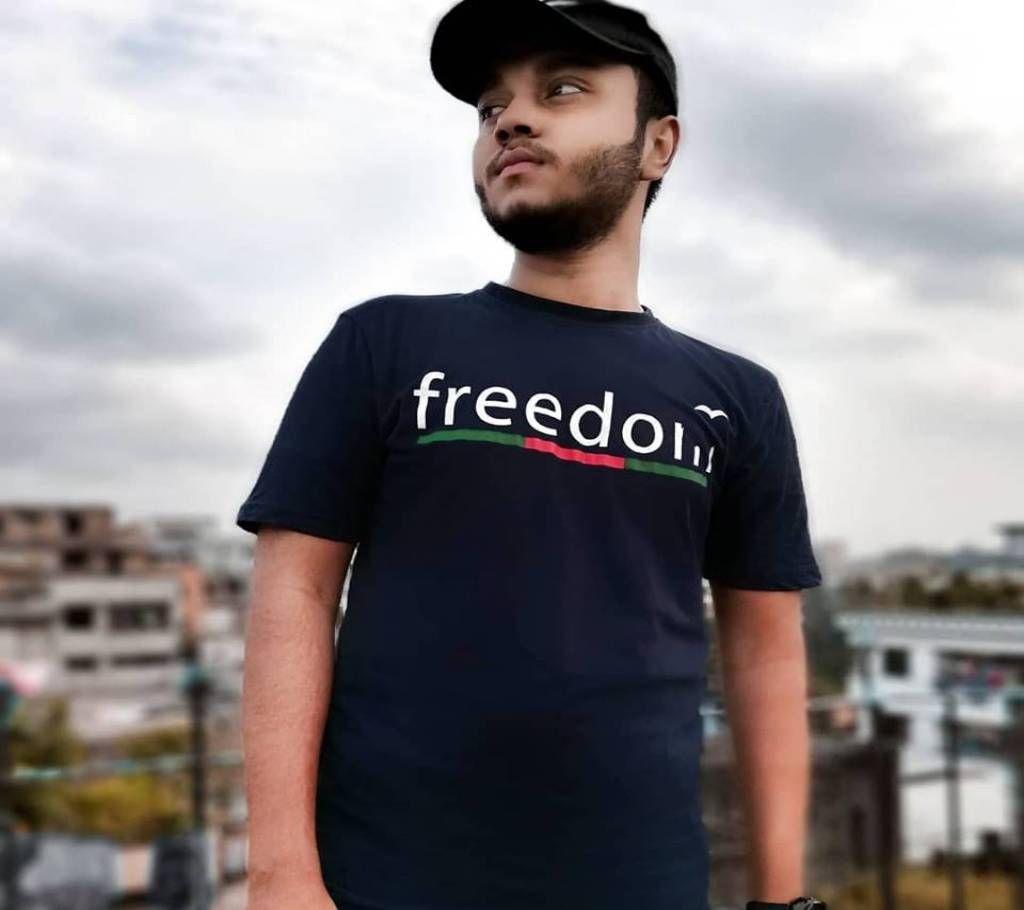 unisex FREEDOM with Bangladesh flag T Shirt