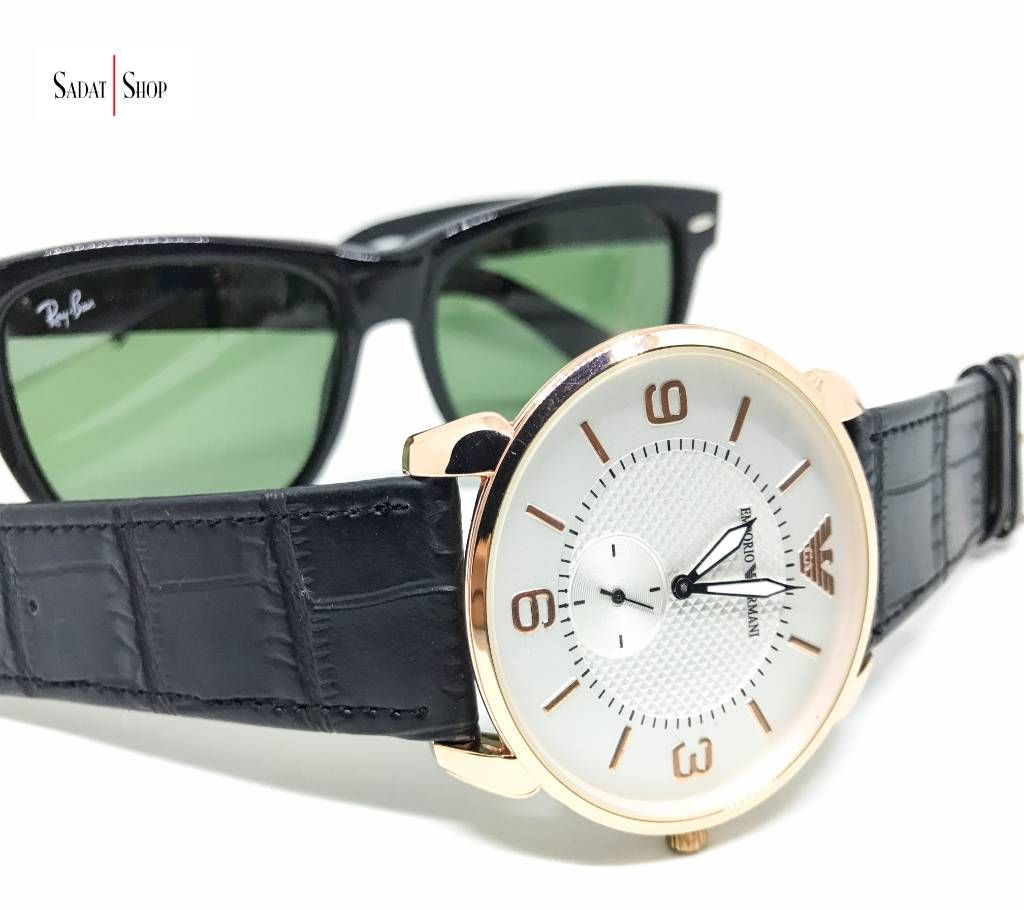 Emporio Armani Mens Wrist Watch (Copy)