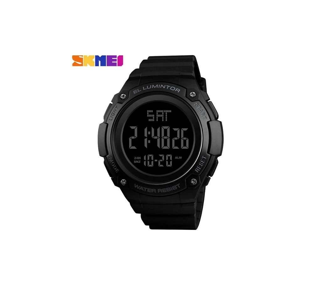 Digital Watch Skmei Full Black for Men