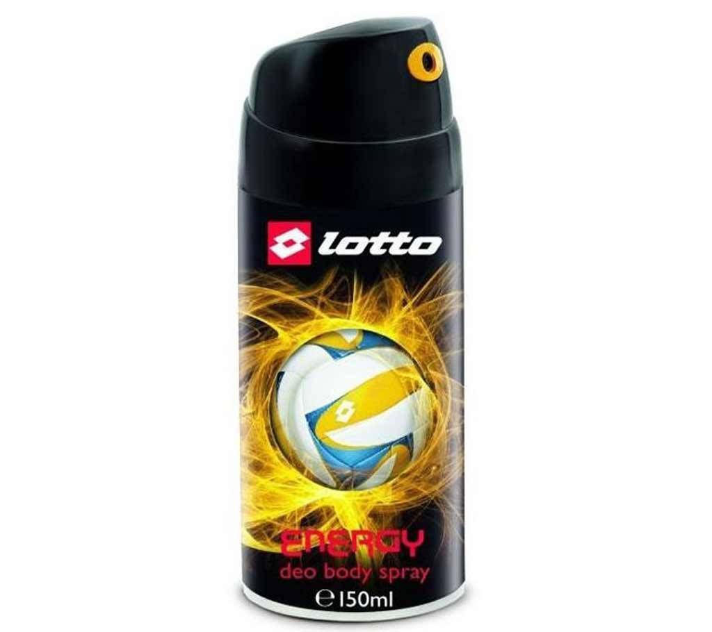 Lotto Energy Gents Body Spray 150ml Italy