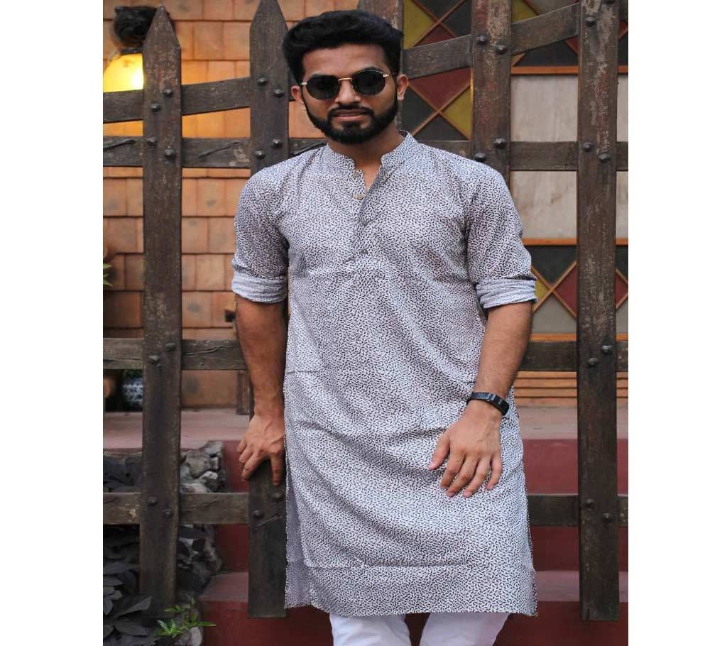 Mens cotton slim fit panjabi