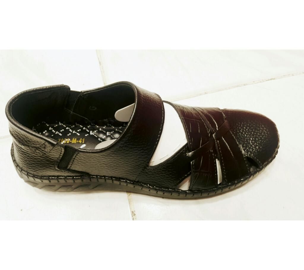 full leather sandal
