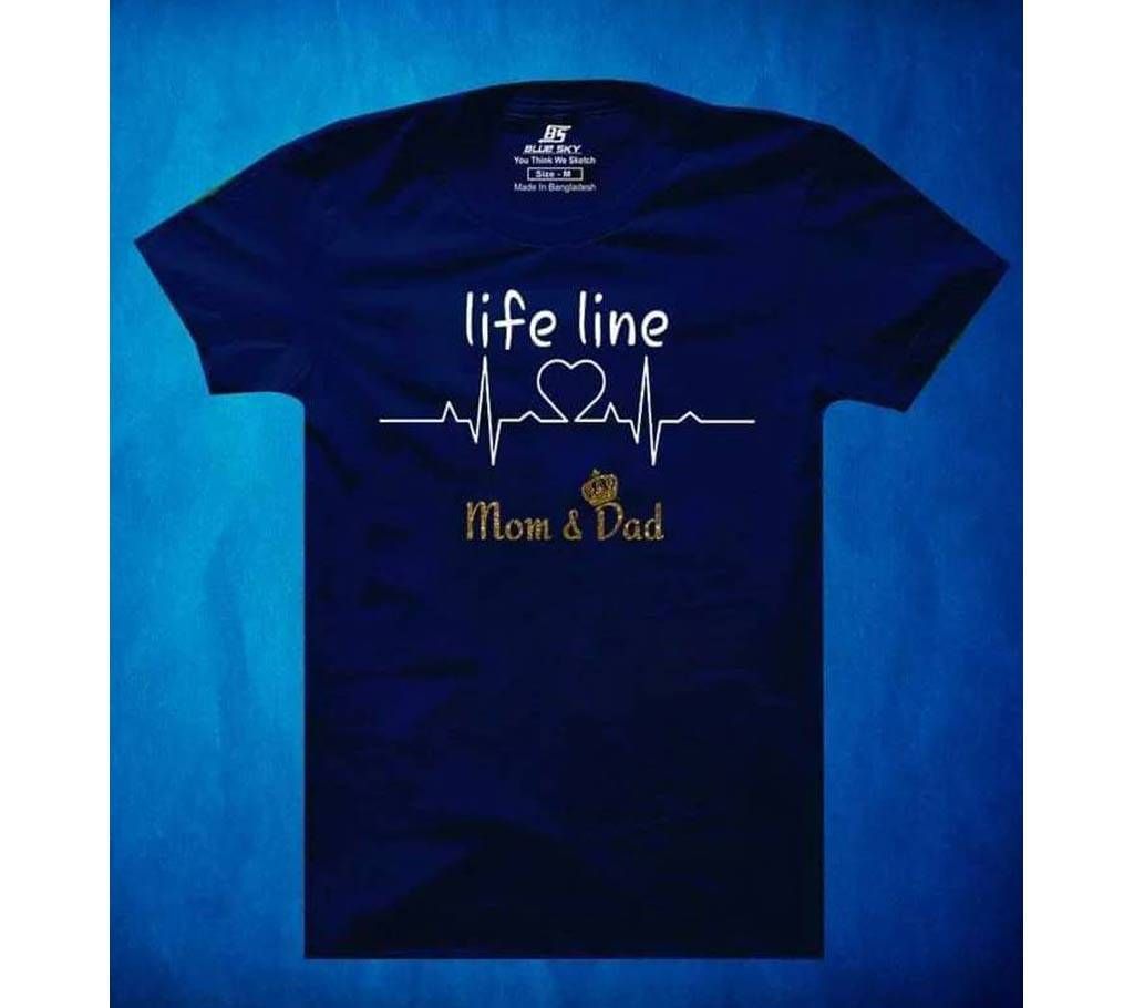 Mens Half Sleeve Cotton T-shirt S01
