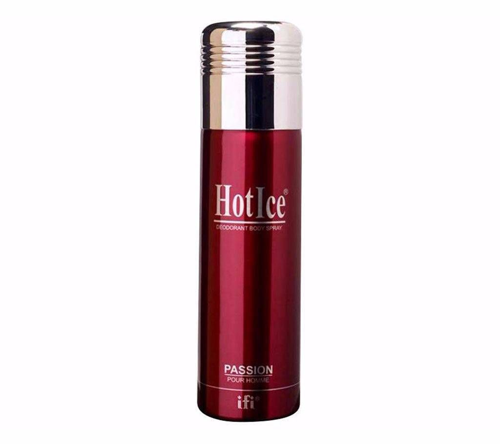 HOT ICE Passion Pour Homme Deodorant for men 